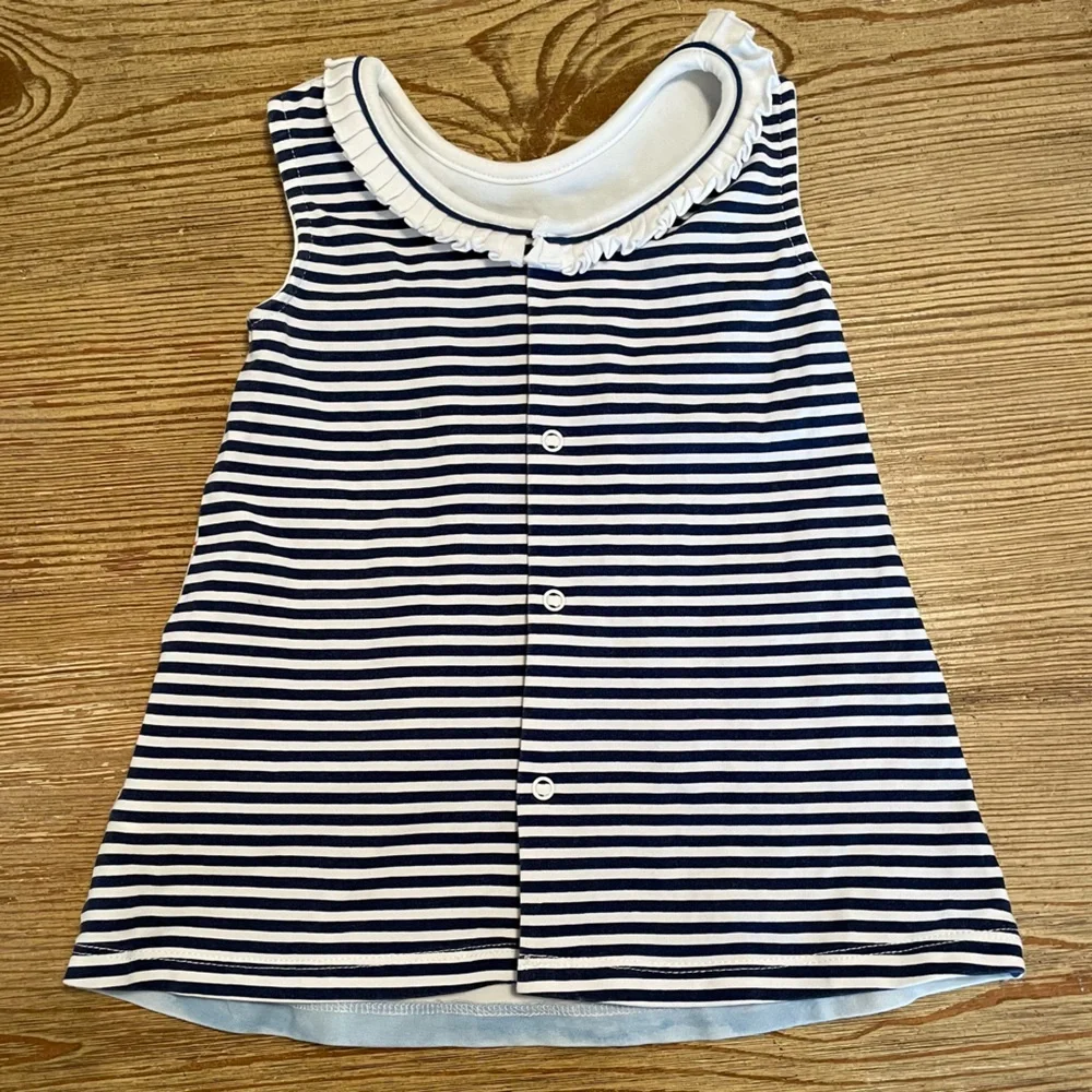 Mayoral Light Blue Girls' Venice Print Casual Dress